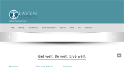 Desktop Screenshot of lavenwellness.com
